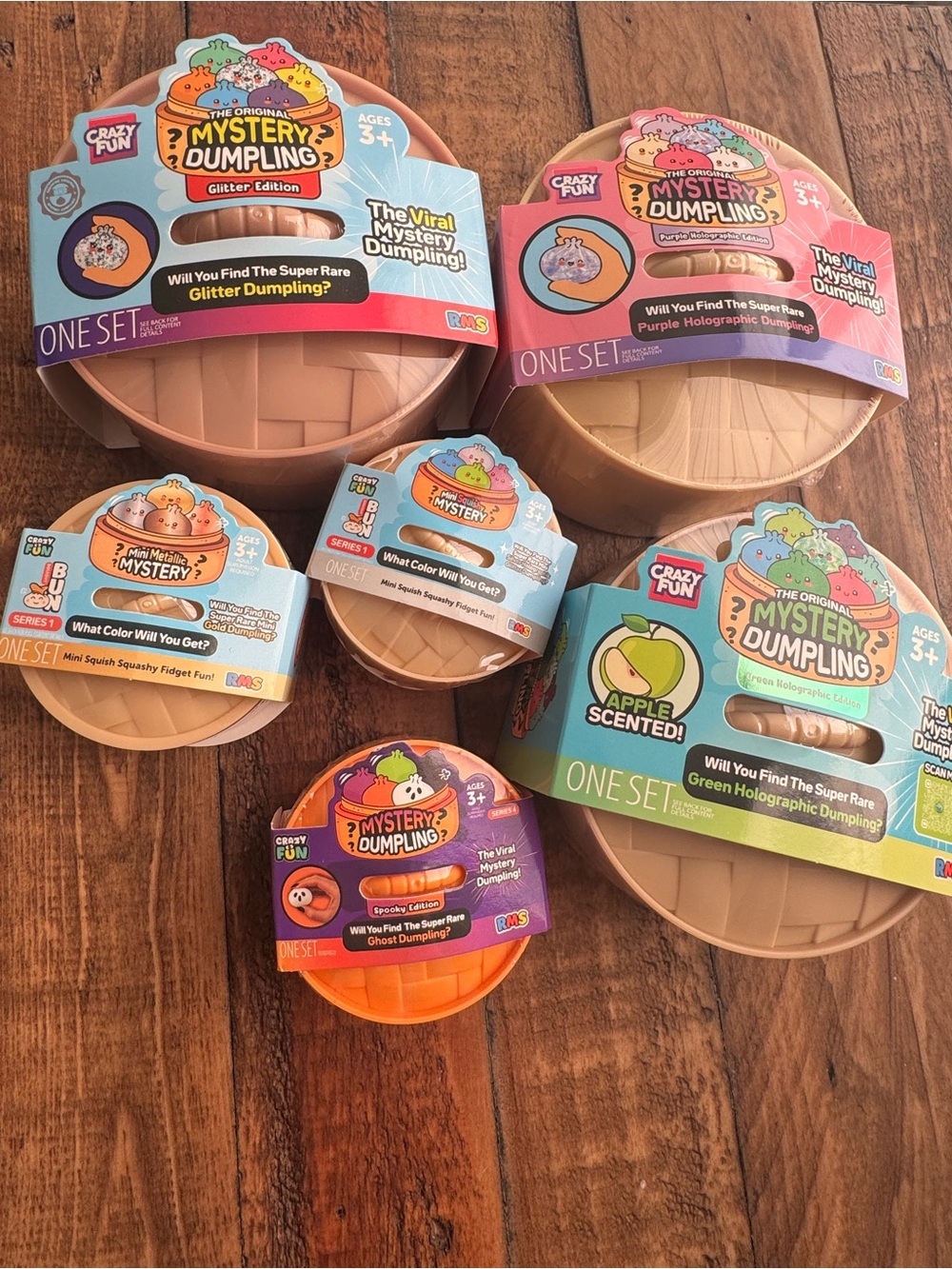 RMS Mystery Dumpling Bundle - 6 sealed and unopened!!!